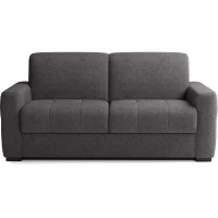 Canapé convertible express - 3 places - EUREKA - Tissu como 22 Graphite - 200 x 102 x 95 cm(m-3)