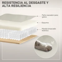 HOMCOM Sillón Levanta Personas Eléctrico con 8 Punto de Masaje Función Calentamiento 2 Controles Remotos y Bolsillo Gris Claro(m-4)