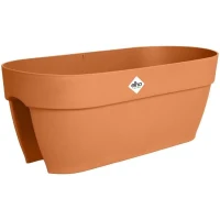 ELHO Balconniere Vibia Campana Flower Bridge 60 - Marron - L 26 x W 59 x H 22 cm - Balcon/Extérieur - 100% recyclé(m-1)