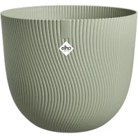 ELHO Pot de fleurs Sereh Rond 40 - Vert - Ø 39 x H 33 cm - 100% recyclé(m-1)