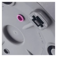 DEROMA Pot de fleurs Millennium R - 59 x h49,5 cm - Ashgrey - A réserve d'eau - Roulettes(m-4)