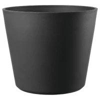 DEROMA Pot de fleurs Origin - 48 x 40 cm - 49 L - Anthracite(m-1)