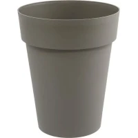 Vase mi-haut Rond Ø 44 cm - EDA - Toscane - Ø 44 x H. 53 cm - 50 L - Taupe(m-1)