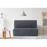 Banquette BZ - Gris anthracite - 100% coton - DREAM(m-2)