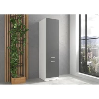 Colonne cuisine PREGO - Décor Gris Graphit - L 50 x P 57 x H 200 cm(m-2)