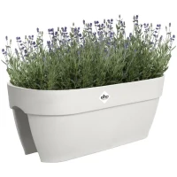 ELHO Balconniere Vibia Campana Flower Bridge 60 - Blanc - L 26 x W 59 x H 22 cm - Balcon/Extérieur - 100% recyclé(m-3)