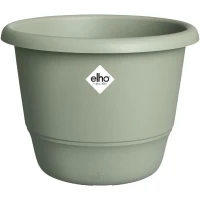 ELHO Pot de fleurs Amiga Rond 40 - Vert - Ø 39 x H 29 cm - Extérieur - 100% recyclé(m-1)