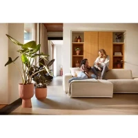 ELHO Pot de fleur Vibes Fold Coupe - Rose - Ø 29.5 x H 45 cm - Intérieur - 100% recyclé(m-6)