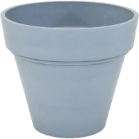 Pot de fleur - MEGA COLLECTIONS - Ecostone Planter - Ø 35 cm - H 30 cm - Gris(m-1)