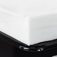 Banquette clic clac 3 places - tissu Bikini bleu - Style contemporain -  L 190 x P 92 cm - DREAM(m-6)