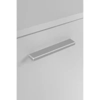 Meuble a chaussures - Finori - Satos - Blanc - 12 Paires - 100 x 110 x 34 cm(m-3)