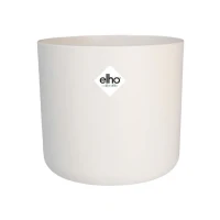 ELHO Pot de fleurs rond B.for Soft 35 - Ø 35 x H 32 cm - Intérieur - 100% recyclé - Blanc(m-1)