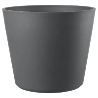 DEROMA Pot de fleurs Origin - 38 x H32 cm - 24 L - Gris(m-1)