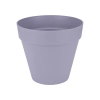 ELHO Pot de fleur Loft Urban Rond avec roues - Violet - Ø 48.5 x H 45 cm - Extérieur - 100% recyclé(m-1)