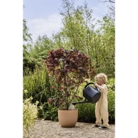 ELHO Pot de fleurs Sereh Rond 47 - Marron - Ø 47 x H 40 cm - 100% recyclé(m-4)