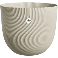 ELHO Pot de fleurs Sereh Rond 47 - Beige - Ø 47 x H 40 cm - 100% recyclé(m-1)