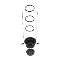 ELHO Pot a tomate Green Basics - Ø 33 x 25 cm - Noir vif(m-4)