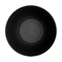 ELHO Pot de fleur Jazz Rond - Noir - Ø 26 x H 24 cm - Intérieur - 100% recyclé(m-2)