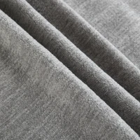 Fotoliu de relaxare cu funcție de înclinare și masaj în 5 puncte, fotoliu TV cu funcție de încălzire electrică și taburet, rotativ 360°, material chenille, 75,5x77x100 cm, Gri(m-10)