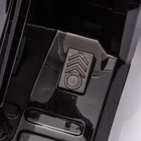 AIYAPLAY Elektro-Quad für Kinder ATV mit wiederaufladbarem 6V Akku, LED-Scheinwerfern und Musik, Alter 3-8 Jahre, Blau(m-5)