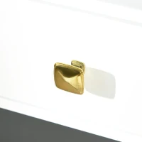 HOMCOM make-uptafel gestoffeerde kruk retro design(m-12)