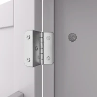 Badezimmerschrank mit Waschbecken, geräuschlose Schublade, verstellbares Regal, 51 x 46 x 85 cm, Grau(m-9)