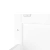 Badezimmerschrank mit Waschbecken geräuschlose Schublade verstellbares Regal 51x46 cm Weiß(m-10)