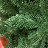 HOMCOM Kunstkerstboom 180 cm, dennenlook met 3026 uiteinden – voor binnen(m-9)