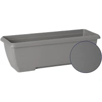 Jardiniere - GARDEN ID Teramo - Noir 60 cm - Solidité - Réserve d'eau intégrée - Recyclé & 100% recyclable - Volume pour plantes(m-2)