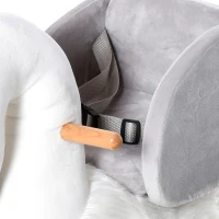 Homcom Calut Balansoar Stil Lebada – Cu Sunet si sezut Captusit 18–36 Luni(m-13)