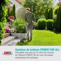 Coupe-bordure a batterie GARDENA ComfortCut 23/18V P4A - 18V - 23 cm(m-4)