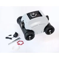Robot nettoyeur a batterie de piscine UBBINK - Robotclean Accu - nettoyage fond pour toutes piscines(m-1)