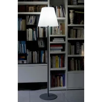 Lampadaire lumineux extérieur - LUMISKY - 150cm - Acier et polyéthylene - Blanc froid(m-2)