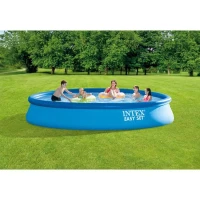 Kit Piscine hors sol autoportante INTEX - Easy Set™ - 457 x 84 cm - Ronde (Livrée avec une pompe et cartouche) - 28158NP(m-4)