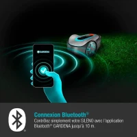Tondeuse robot connectée Bluetooth GARDENA SILENO Minimo 500 (15202-26 )- 500m²(m-3)
