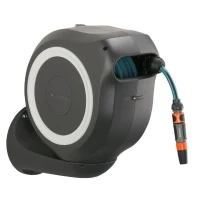 Dévidoir automatique mural RollUp M GARDENA - Longueur 20m - Ø11mm - Kit complet - Garantie 5 ans(m-1)
