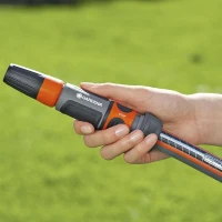 Raccord d'arrosage Aquastop GARDENA pour tuyau Ø19mm - Anti écoulement d'eau - Power Grip - Garantie 5 ans(m-3)