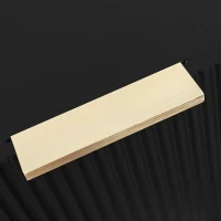 Elegant Sideboard with 6 Drawers, Gold Handles, Wave-Like Texture, Chest of Drawers for Living Room, 120L x 40W x 77H cm, Black+Gold(m-7)