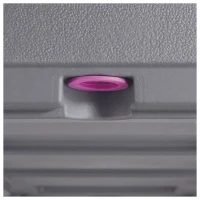 DEROMA Jardiniere Muret Cosmo - 78 x h39 cm - Perle - A réserve d'eau - Roulettes(m-3)