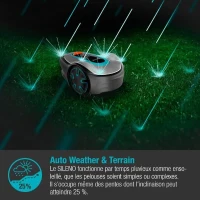 Tondeuse robot connectée Bluetooth GARDENA SILENO Minimo 500 (15202-26 )- 500m²(m-6)