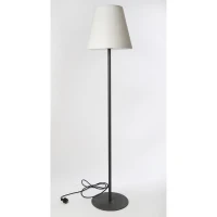 Lampadaire lumineux extérieur - LUMISKY - 150cm - Acier et polyéthylene - Blanc froid(m-3)
