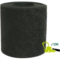 Bordure de jardin en caoutchouc recyclé - GARDEN ID Eco Border - 5 m H20 cm - Indestructible - Flexible, pose droite ou courbée.(m-2)