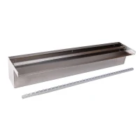 Lame d'eau inox Niagara 60 avec éclairage led pour bassin de jardin - UBBINK(m-3)