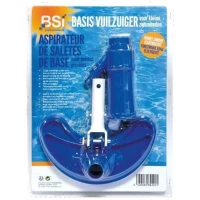 Aspirateur de fond manuel - BSI - Avec sa poche pour les détritus de la piscine - 30cm(m-1)
