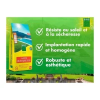 Gazon rustique BHS Capacité 10 KG(m-2)