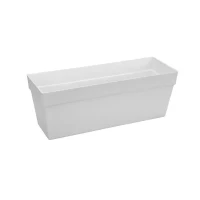 ELHO Bac a fleurs/jardiniere Loft Urban - 49 x 17,3 x 18 cm - Blanc(m-1)