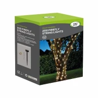 Guirlande solaire extérieure LUCIOLE 200 leds blanc chaud - SMART GARDEN - 21.9m(m-3)