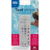 Bandelettes de test - BSI - Mesure la qualité de l'eau - Test Strips - Piscine Et Spa - 7 en 1 - 25 Bandelettes(m-1)