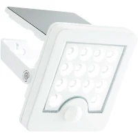 Applique extérieure - BRILLIANT - LUTON - LED et solaire - Détecteur de mouvement - Plastique et métal - 4 W - Blanc(m-1)