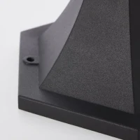 Borne extérieure - BRILLIANT - CARLEEN - Métal/verre - Noir - IP44(m-6)